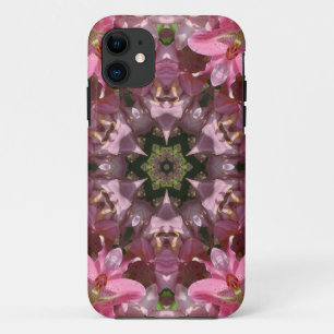 Coques Pour iPhone Kaleidoscope à fusion rose