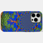 Coques Case-Mate iPhone Kaleidoscope Acacia Arbre Art Imprimer/Graphique (Verso (horizontal))