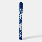 Coques Case-Mate iPhone Kaleidoscope Cat bleu (Verso / Droite)
