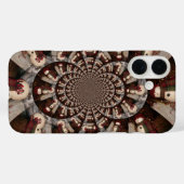 Coques Case-Mate iPhone Kaleidoscope de Bonhomme de Neige Étonnant | Paysa (Verso (horizontal))