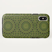 Coques Case-Mate iPhone Kaleidoscope de champignon de fascination (Dos (Horizontal))