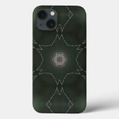Coques Case-Mate iPhone Kaleidoscope de Dew Star Black Arrière - plan (Verso)