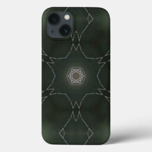 Case-Mate iPhone Case Kaleidoscope de Dew Star Black Arrière - plan