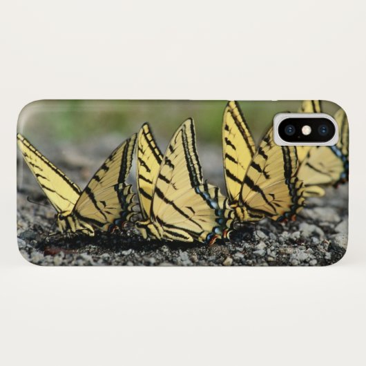 Coques Case-Mate iPhone Kaleidoscope de papillons de repos (Dos (Horizontal))