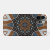 Coques Case-Mate iPhone Kaleidoscope étoile marron (Dos (Horizontal))