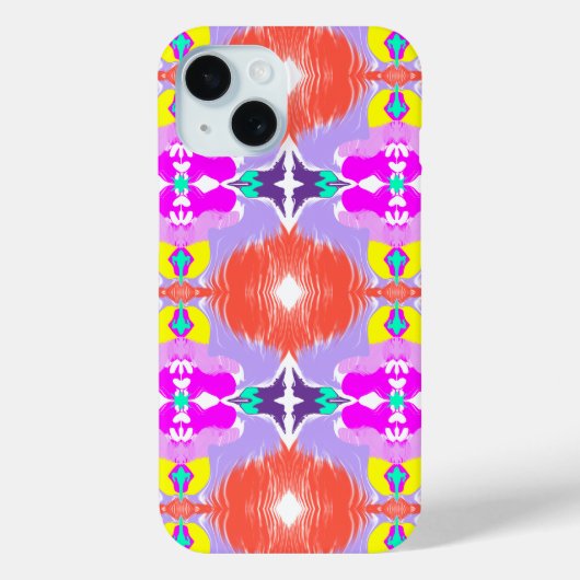 Coques Case-Mate iPhone Kaleidoscope Fleur Solaire (Verso)