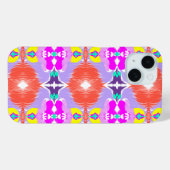 Coques Case-Mate iPhone Kaleidoscope Fleur Solaire (Verso (horizontal))