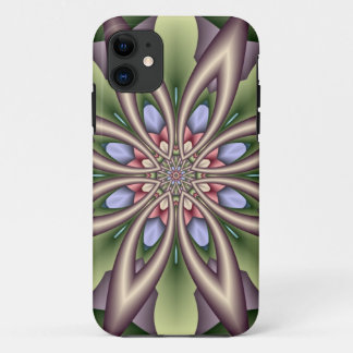 Coques Pour iPhone Kaléidoscope floral décoratif