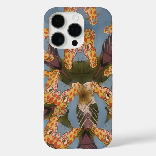 Coques Case-Mate iPhone Kaleidoscope Giraffe Mandala : Safari Art Abstrait (Verso)