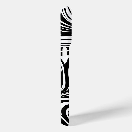 Coques Case-Mate iPhone Kaleidoscope monochrome (Verso / Droite)