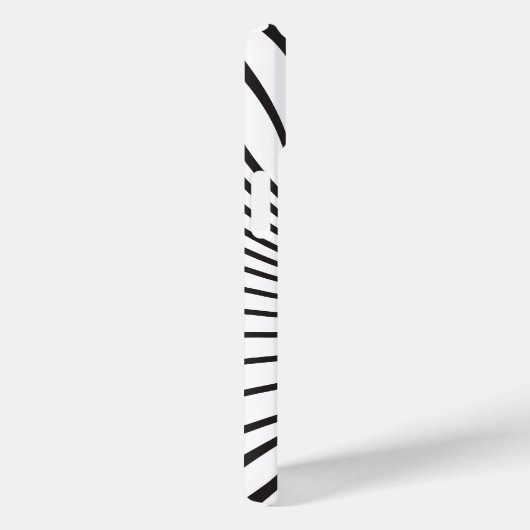 Coques Case-Mate iPhone Kaleidoscope noir et blanc (Verso / Droite)