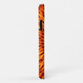 Coques Case-Mate iPhone Kaleidoscope Orange Flames (Dos/Droite)