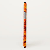 Coques Case-Mate iPhone Kaleidoscope Orange Flames (Dos/Droite)