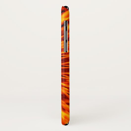 Coques Case-Mate iPhone Kaleidoscope Orange Flames (Dos/Gauche)