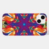 Coques Case-Mate iPhone Kaléidoscope Réticule (Verso (horizontal))