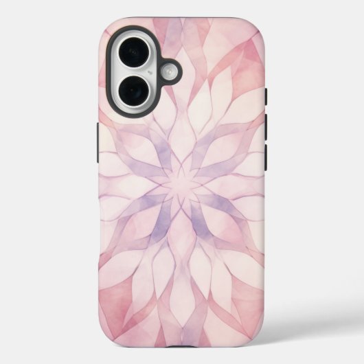 Coques Case-Mate iPhone Kaleidoscope rose (Verso)
