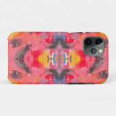 Coques Case-Mate iPhone Kaleidoscope rose Abstrait (Dos (Horizontal))