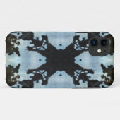 Coques Case-Mate iPhone Kaleidoscope vache cache motif (Dos (Horizontal))