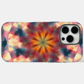 Coques Case-Mate iPhone Kaleidoscopique Prismatique Mandala (Verso (horizontal))