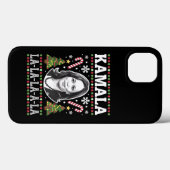 Coques Case-Mate iPhone Kamala Harris 2024 Noël Virgule La Xmas (Verso (horizontal))