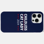 Coques Case-Mate iPhone Kamala Harris - Enfless Cat Lady 2024 III (Verso (horizontal))