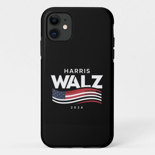 Coques Case-Mate iPhone Kamala Harris Tim Walz Valse 2024 Election (Dos)