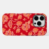 Coques Case-Mate iPhone Kamaole Hawaiian Protea Tropical Floral Rouge Oran (Verso (horizontal))