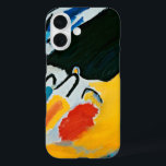 Coques iPhone 16 Kandinski Impression III Concert Peinture Abstrait<br><div class="desc">Cette peinture abstraite est de Wassily Kandinsky,  Impression III Concert,  1911. C'est une impression abstraite d'une nuit à un concert de piano,  avec les formes du piano noir en haut,  et la foule assise en bas.</div>