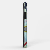 Coques Case-Mate iPhone Kandinsky 1925/jaune/rouge/bleu/pixdezines (Dos/Droite)