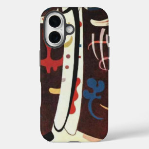 Coques iPhone 16 Kandinsky Brown avec Supplément Abstrait