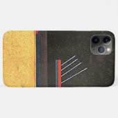 Coques Case-Mate iPhone Kandinsky - brunâtre, art abstrait, (Dos (Horizontal))
