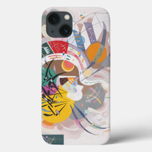 iPhone 13 Coque Kandinsky Courbe Dominante Peinture Abstraite