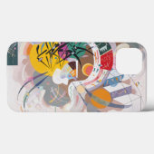 Coques Case-Mate iPhone Kandinsky Courbe Dominante Peinture Abstraite (Verso (horizontal))