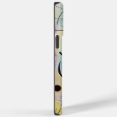 Coques Case-Mate iPhone Kandinsky Jaune Rouge Bleu Abstrait Art (Verso / Droite)