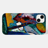 Coques Case-Mate iPhone Kandinsky - La Cascade, célèbre peinture, (Verso (horizontal))