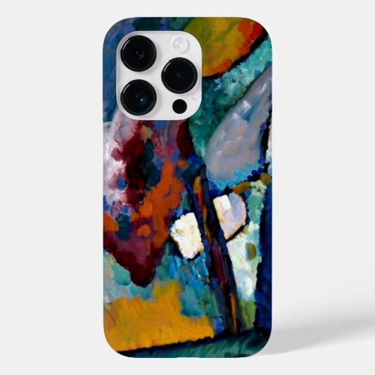 Coques Case-Mate iPhone Kandinsky - La cascade, l'art abstrait (Verso)