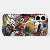 Coques Case-Mate iPhone Kandinsky Moscou I Cityscape Art Abstrait (Verso (horizontal))