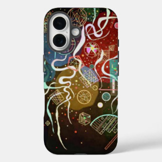 Coques iPhone 16 Kandinsky Mouvement I Abstrait Peinture