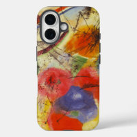 Kandinsky Noir frappe la peinture Abstraite