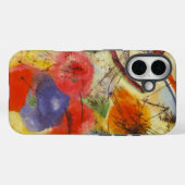 Coques Case-Mate iPhone Kandinsky Noir frappe la peinture Abstraite (Verso (horizontal))