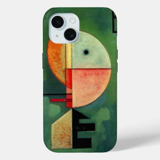 Coques Case-Mate iPhone Kandinsky peinture Abstraite ascendante (Verso)