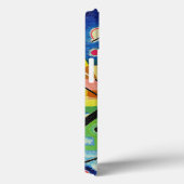 Coques Case-Mate iPhone Kandinsky - Peinture Bleue, (Verso / Droite)