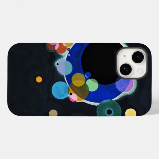 Coques Case-Mate iPhone Kandinsky Plusieurs cercles Abstraits (Verso (horizontal))