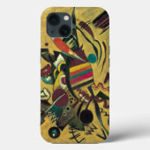 Coques Case-Mate iPhone Kandinsky Points Peinture en toile Abstraite (Verso)