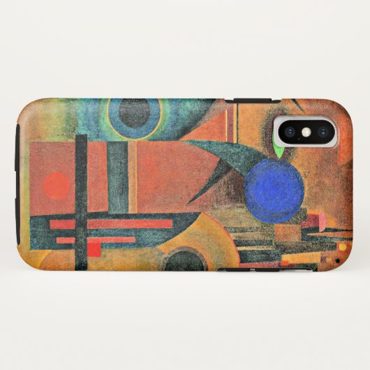 Coques Case-Mate iPhone Kandinsky - Silence Brown (Dos (Horizontal))