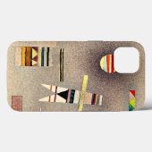 Coques Case-Mate iPhone Kandinsky - Vol, oeuvre d'art abstrait, (Verso (horizontal))