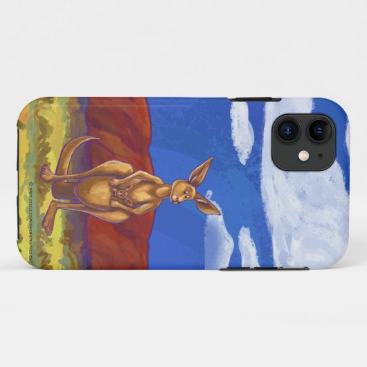 Coques Case-Mate iPhone Kangaroo Electronique (Dos (Horizontal))