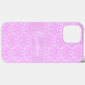Coques Case-Mate iPhone "Kangaroo Paws" damask lilas nom case mate (Verso (horizontal))