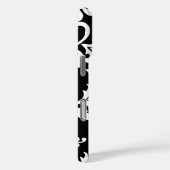 Coques Case-Mate iPhone Kapalua Pareau Hawaii Hibiscus Noir (Verso / Droite)