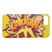 Coques Case-Mate iPhone KAPOW Fun Retro Combook Pop Art (Dos (Horizontal))